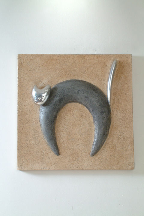 Wandbild BUCKELKATZE